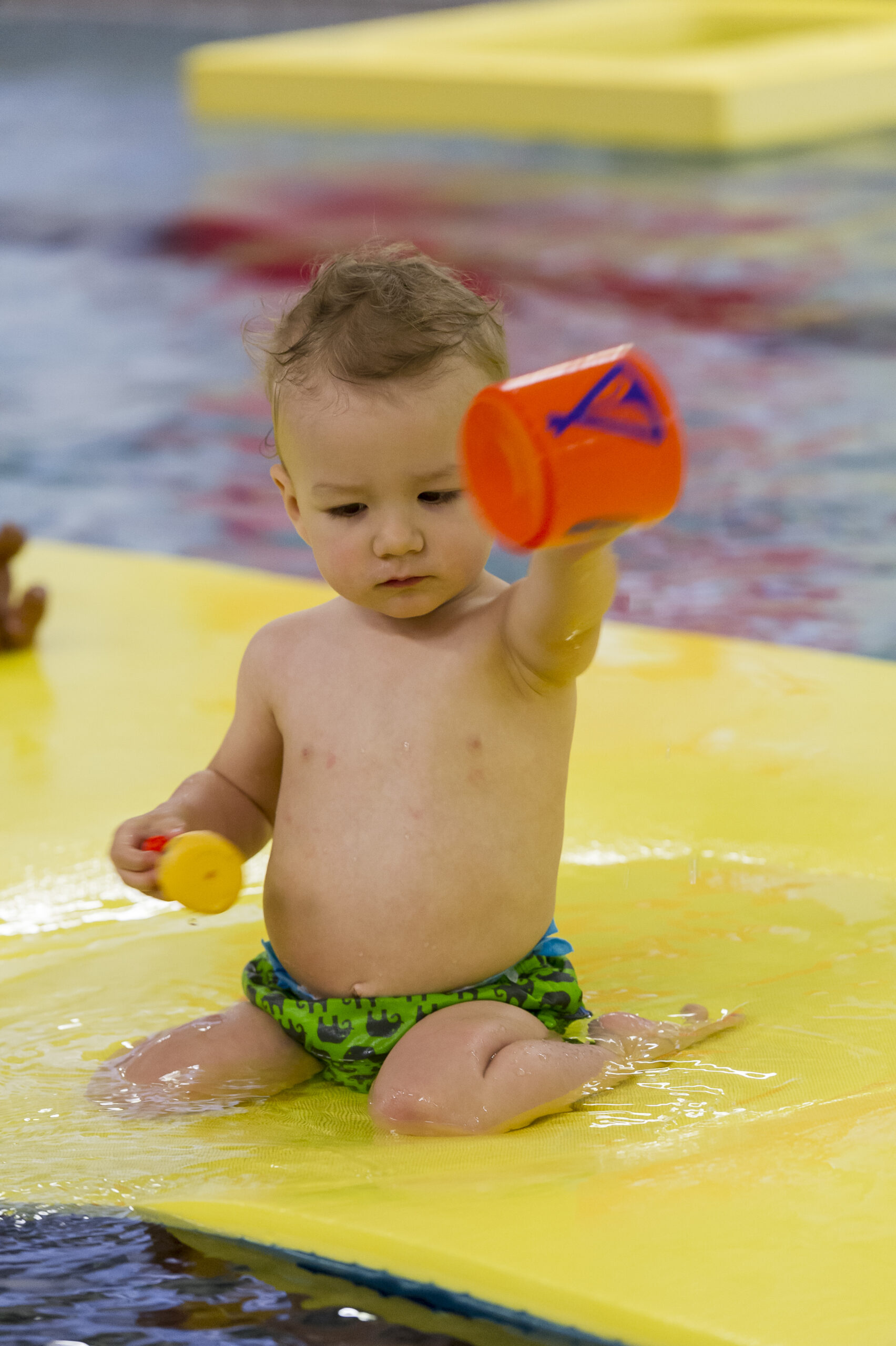 Inscription bébé initiation piscine.
